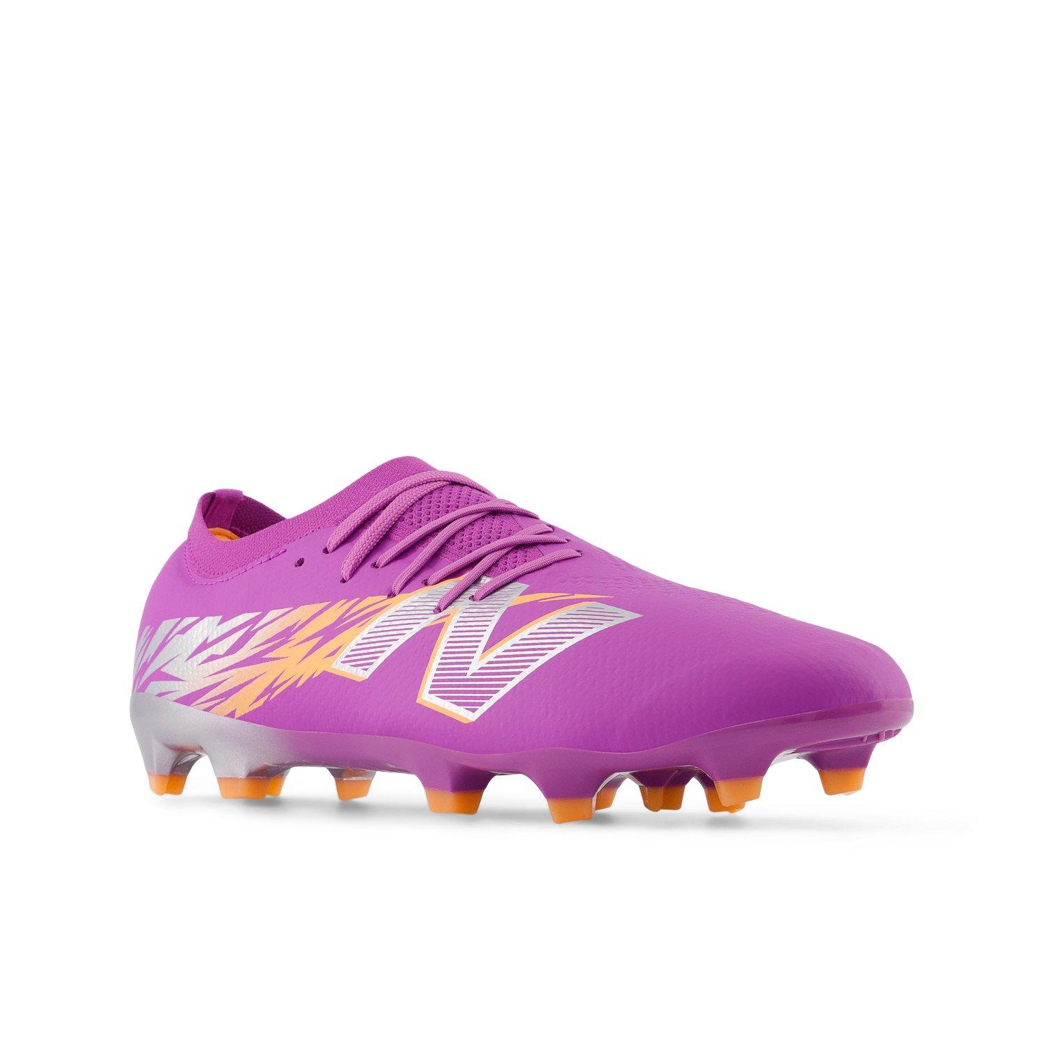 New Balance Furon Team V8 Adults Firm Ground Football Boots Purple/Orange