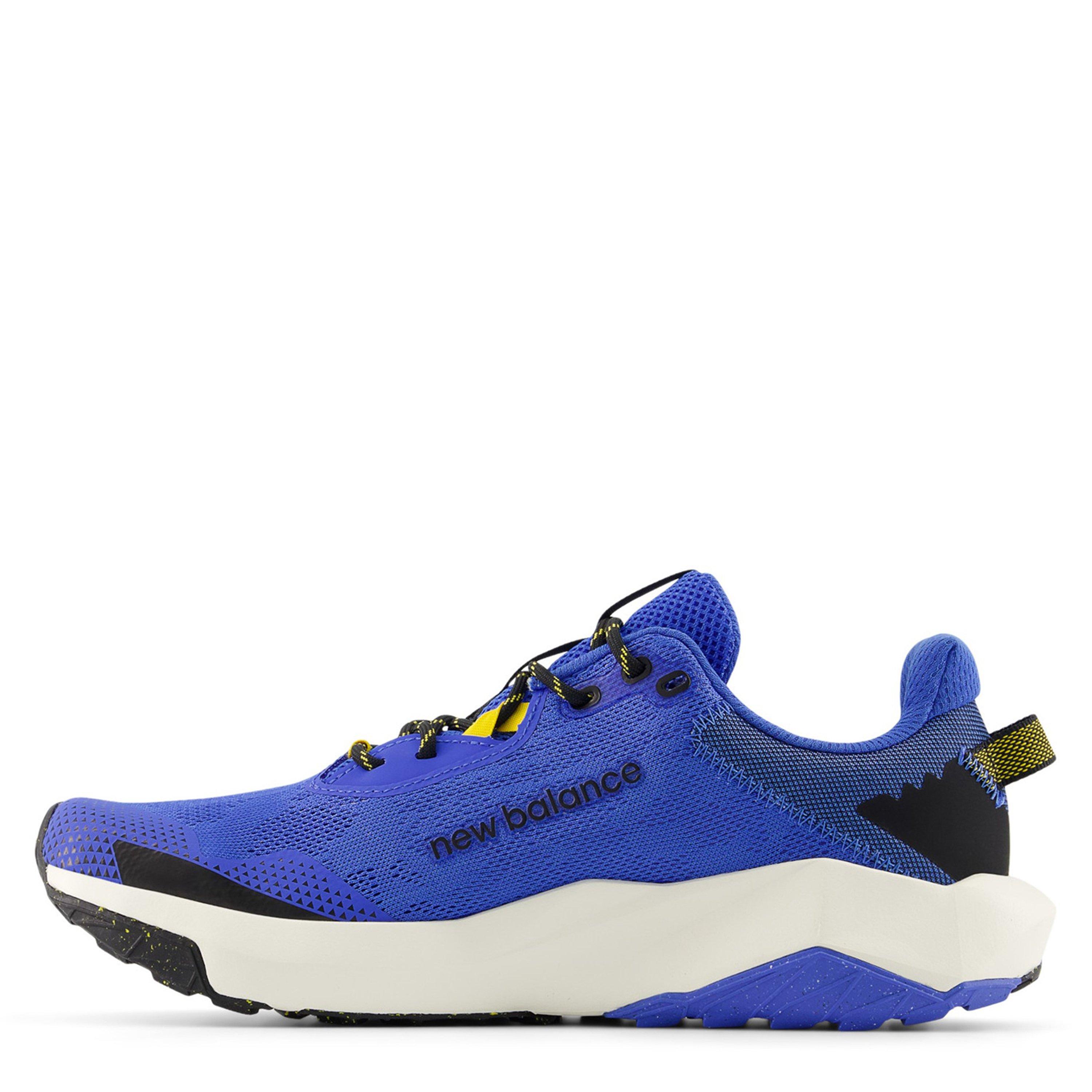New Balance NB Nitrel V6 Trail Running Shoes Mens Blue Bird/Yellw