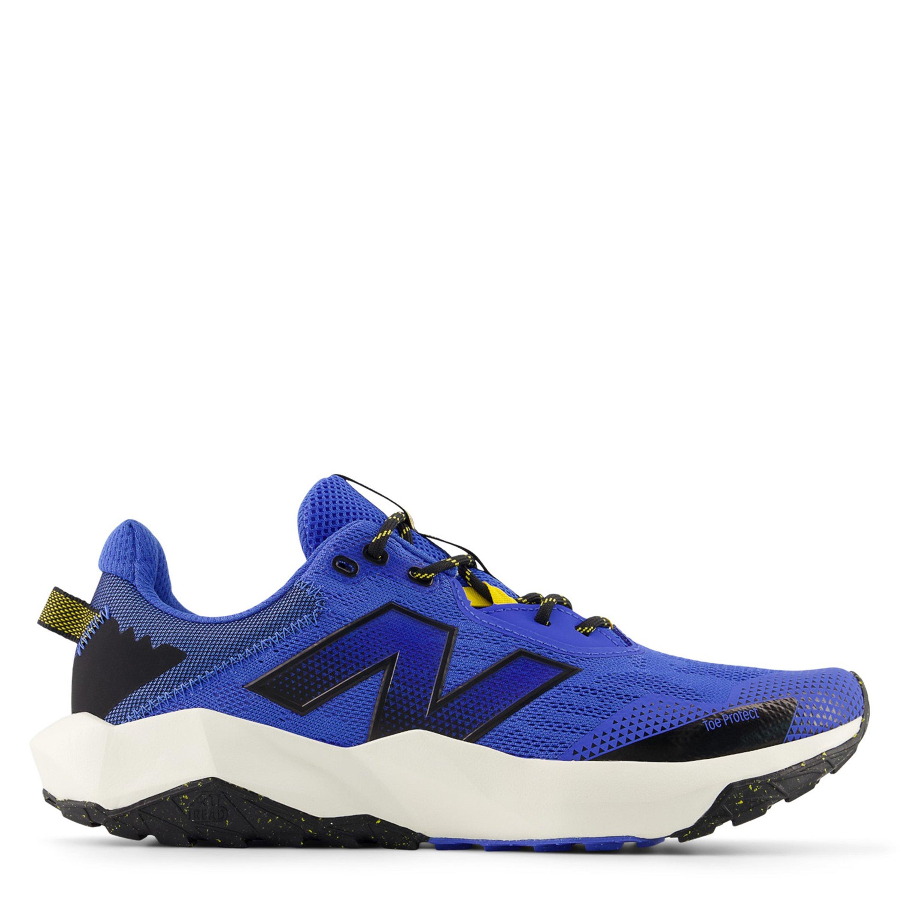 New Balance NB Nitrel V6 Trail Running Shoes Mens Blue Bird/Yellw
