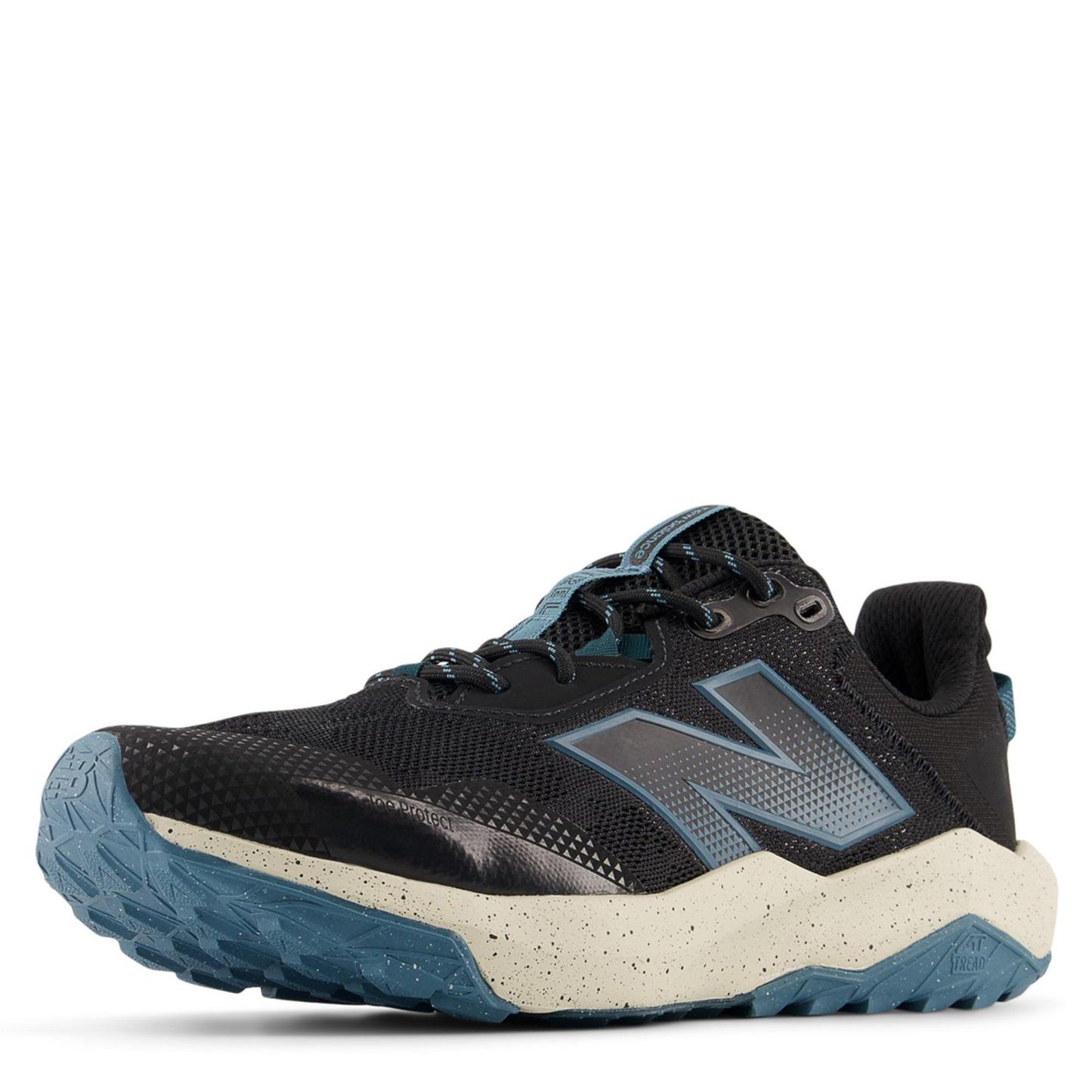 New Balance NB Nitrel V6 Trail Running Shoes Mens Black/Salt Wtr