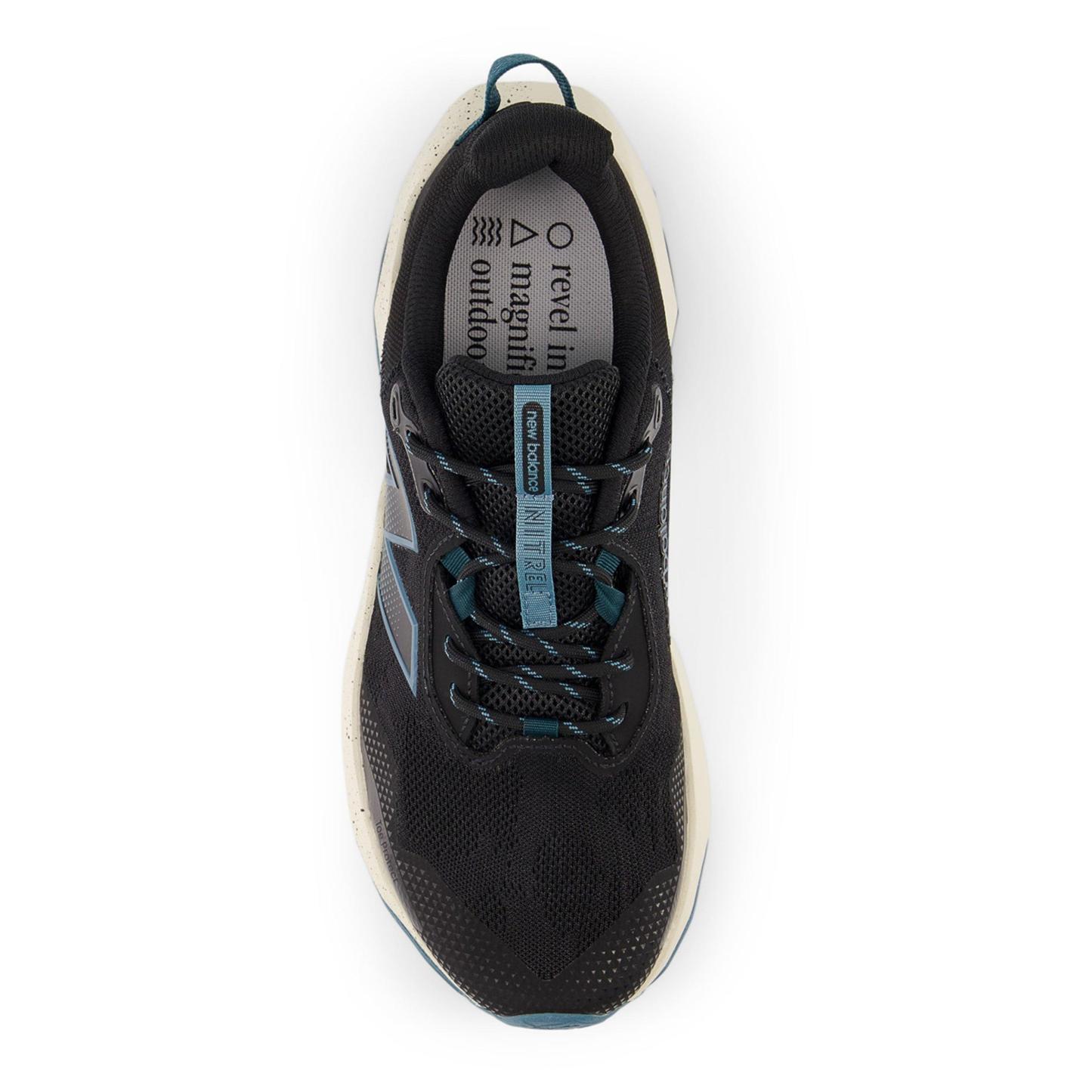 New Balance NB Nitrel V6 Trail Running Shoes Mens Black/Salt Wtr