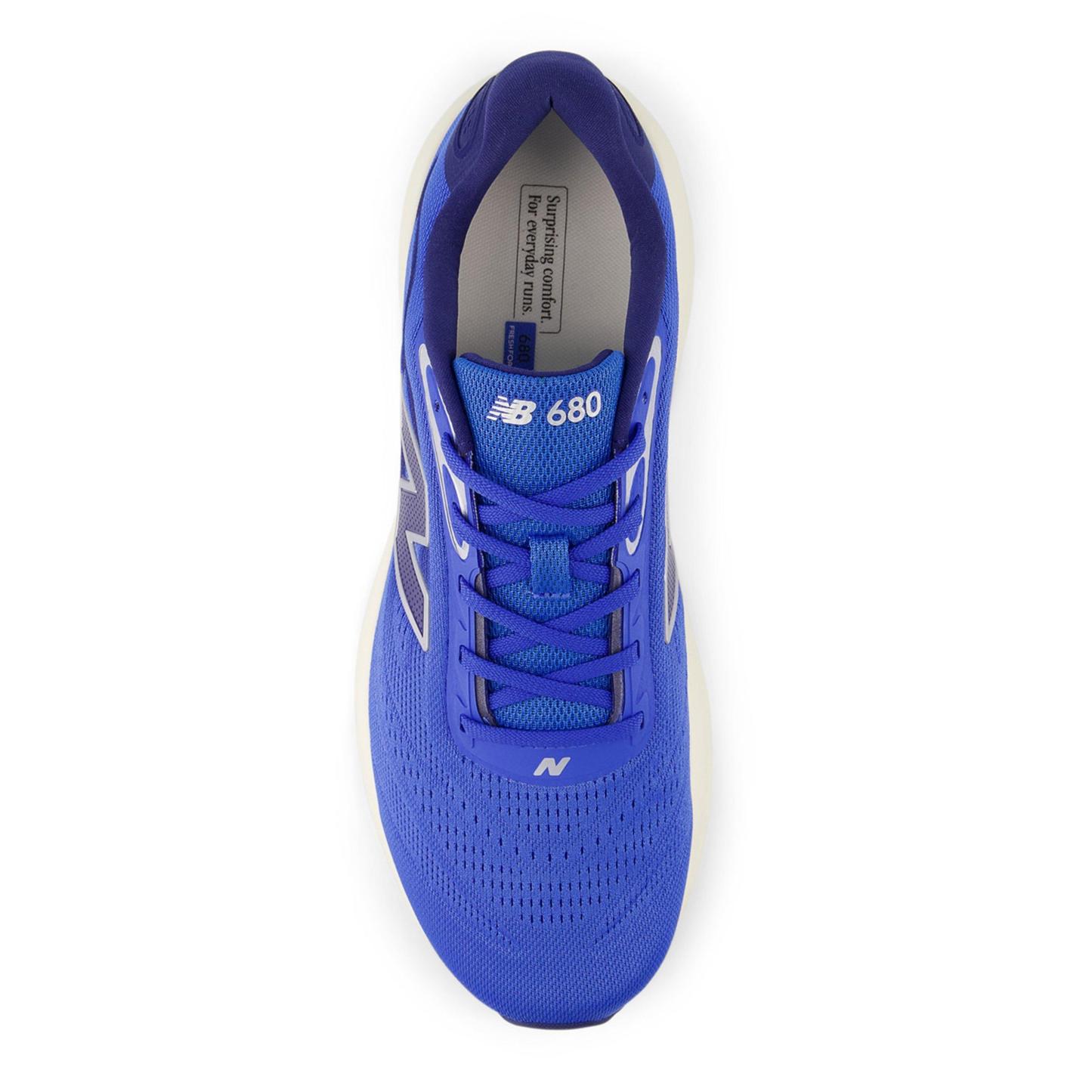 New Balance Fresh Foam 680 v8 Mens Running Shoes Blue/White