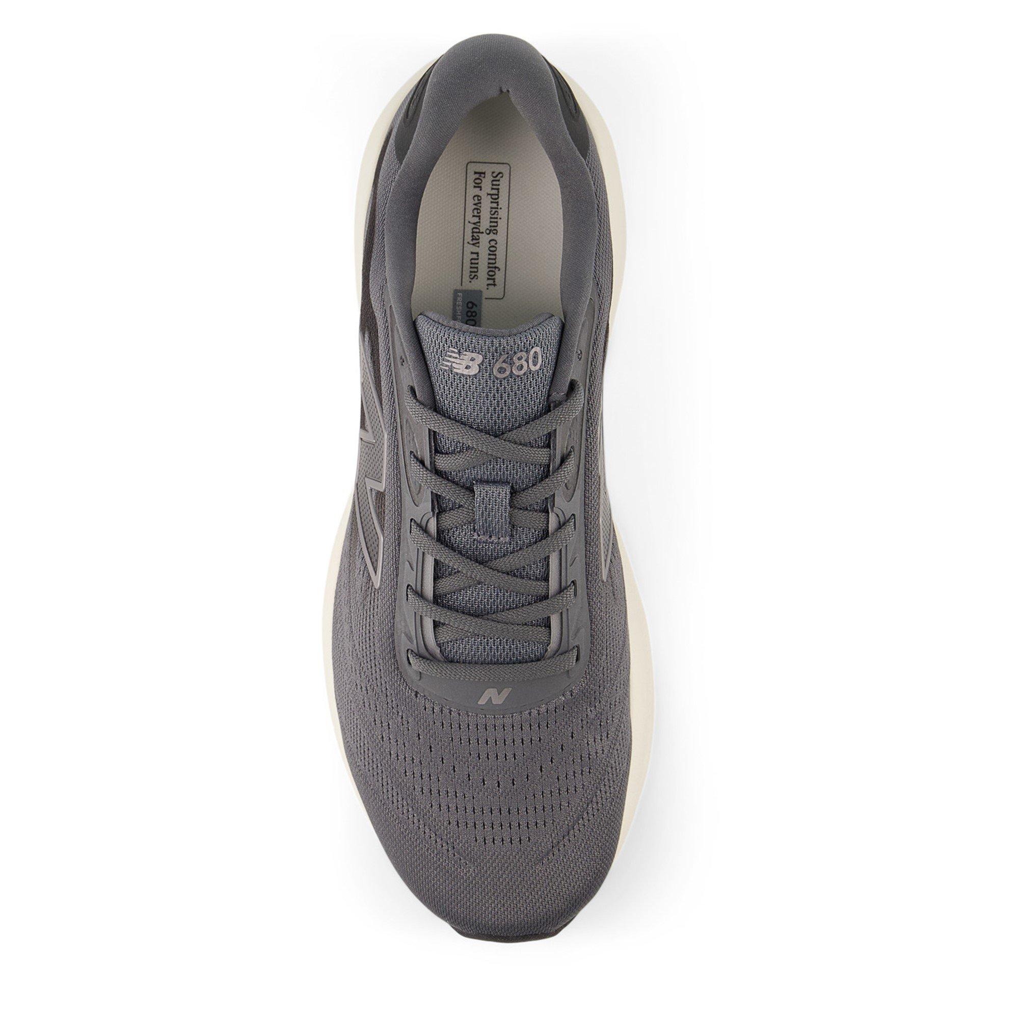New Balance Fresh Foam 680 v8 Mens Running Shoes Grey/White
