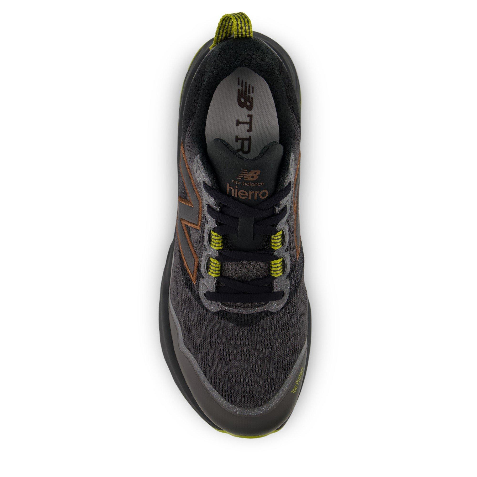 New Balance Men's NB Hierro Off-Road Trail Running Shoes Fd Blk/Pumprnkl