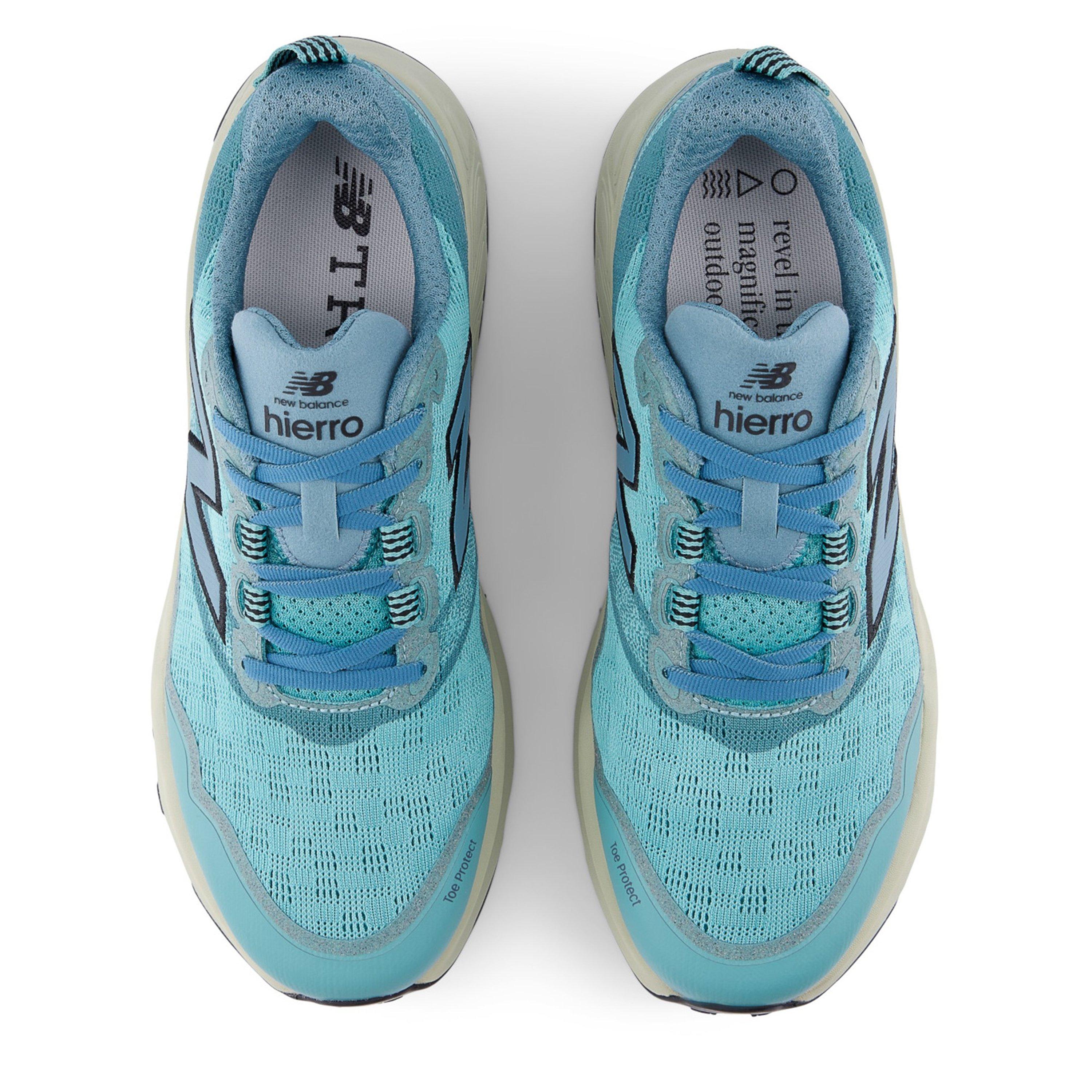New Balance Men's NB Hierro Off-Road Trail Running Shoes Faded Teal/Blk