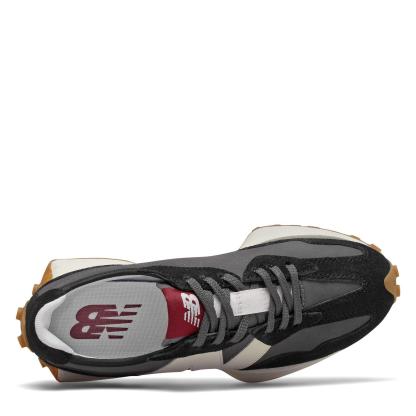 New Balance NB 327 Womens Blk/Wht/Gum