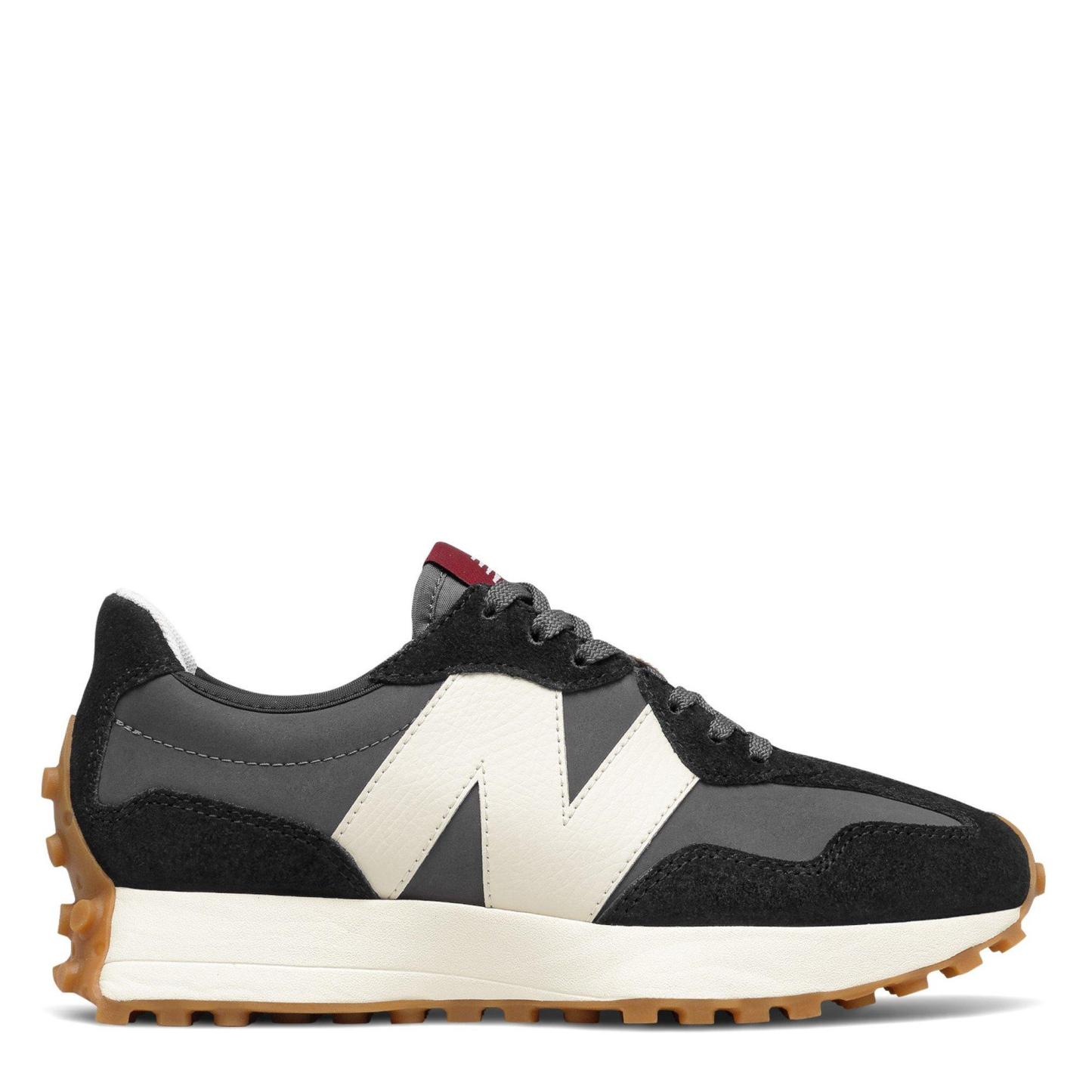 New Balance NB 327 Womens Blk/Wht/Gum
