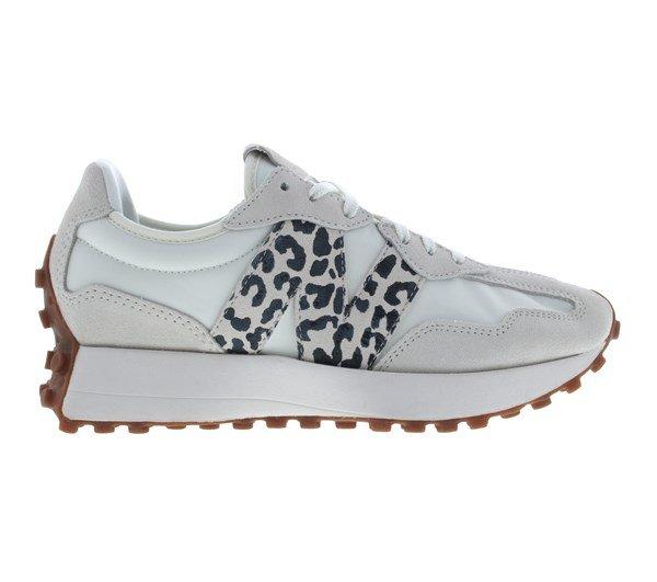 New Balance NB 327 Womens Beige Leopard