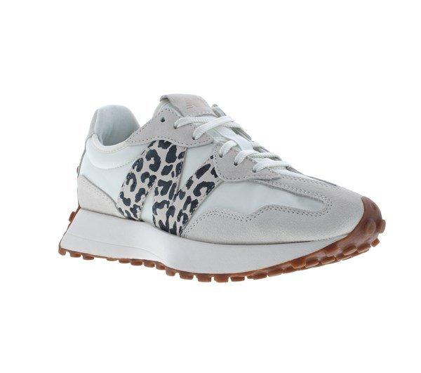 New Balance NB 327 Womens Beige Leopard