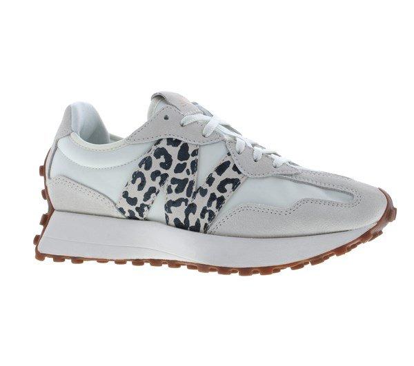 New Balance NB 327 Womens Beige Leopard