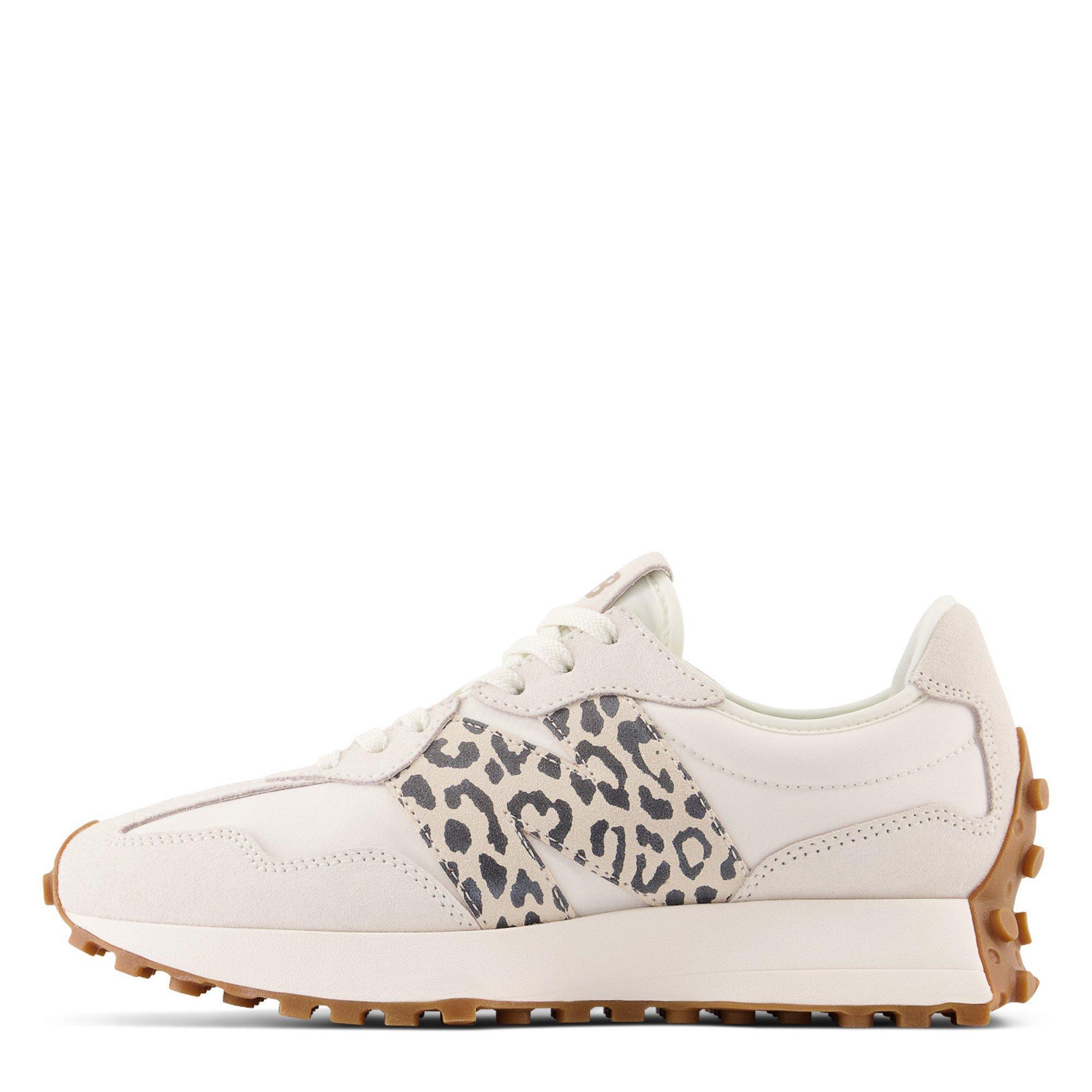 New Balance NB 327 Womens Beige Leopard