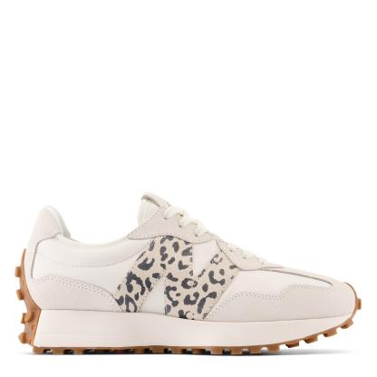 New Balance NB 327 Womens Beige Leopard