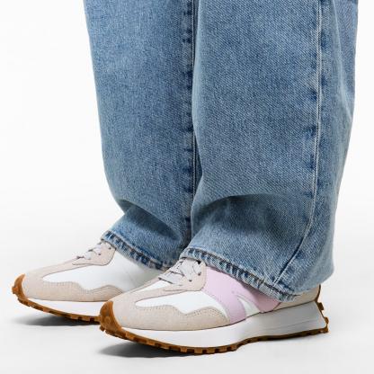 New Balance NB 327 Womens White/Pink