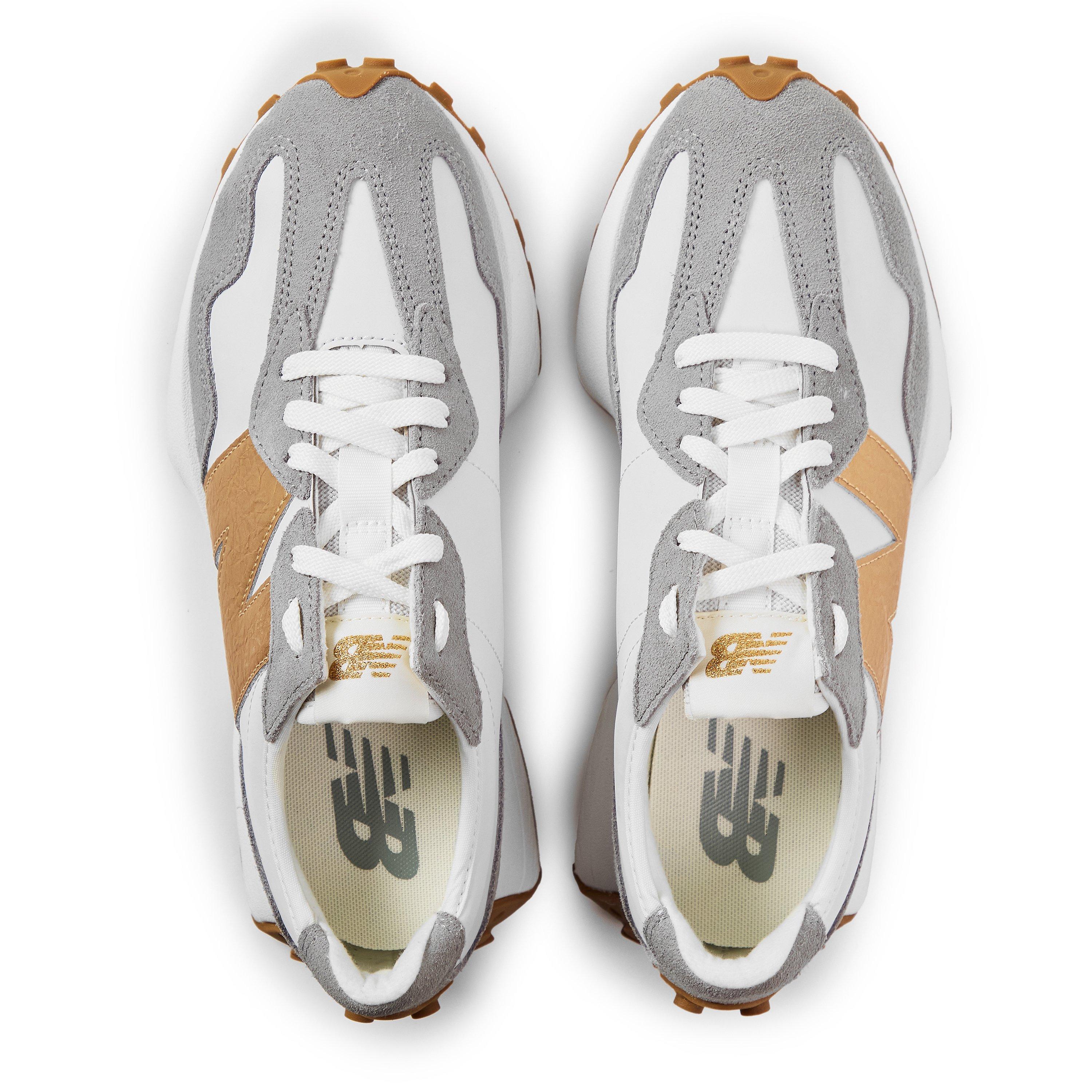 New Balance NB 327 Womens White/Gold