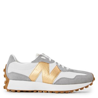 New Balance NB 327 Womens White/Gold