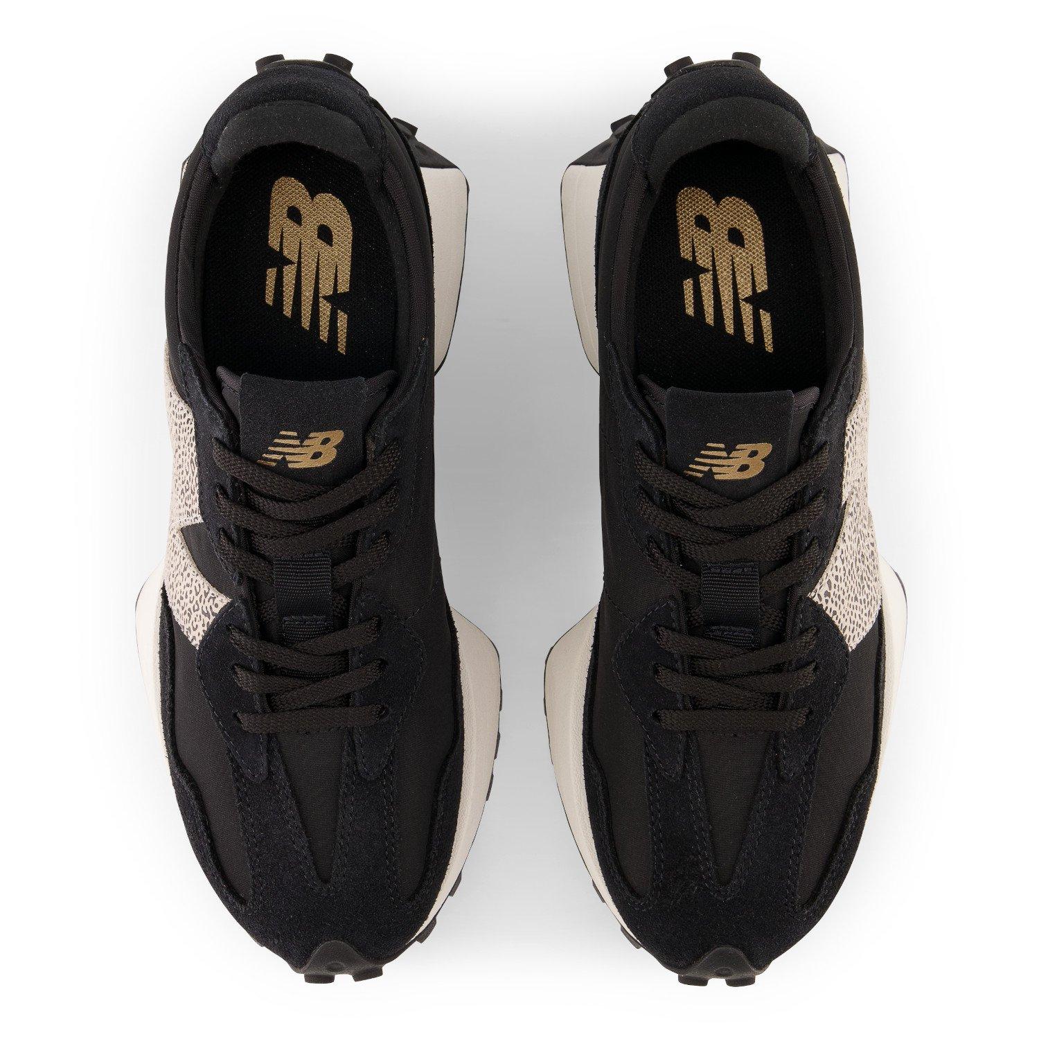New Balance NB 327 Womens Black Leopard