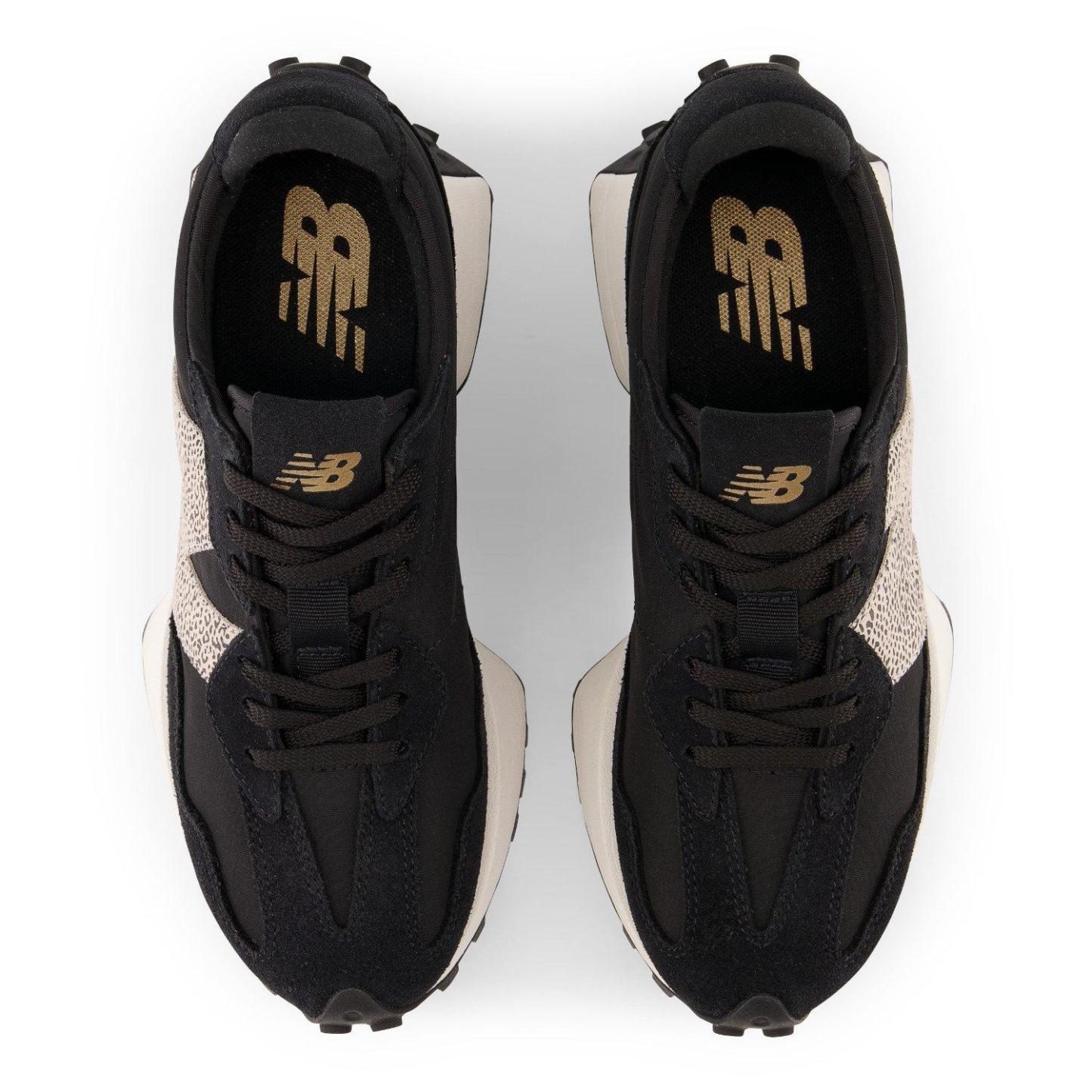 New Balance NB 327 Womens Black Leopard