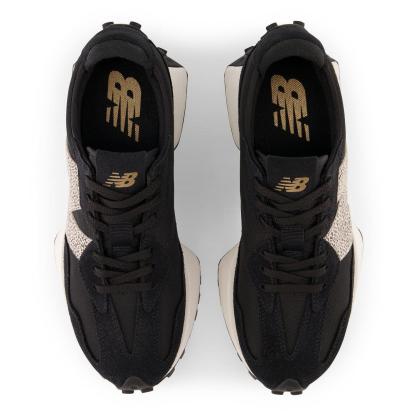 New Balance NB 327 Womens Black Leopard