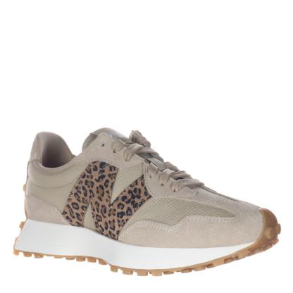 New Balance NB 327 Womens Tan Leopard
