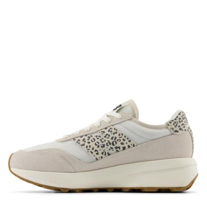 New Balance NB 370 Womens White/Leopard