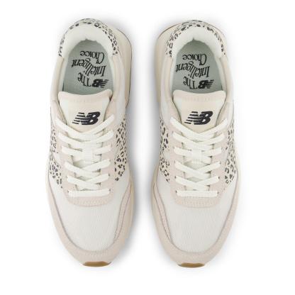 New Balance NB 370 Womens White/Leopard