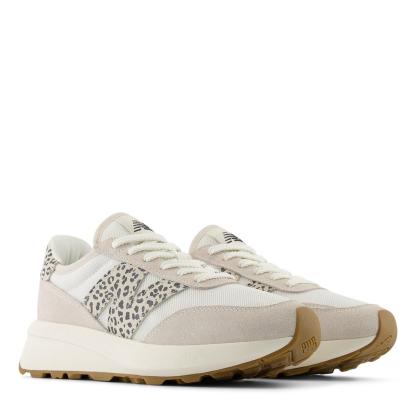 New Balance NB 370 Womens White/Leopard