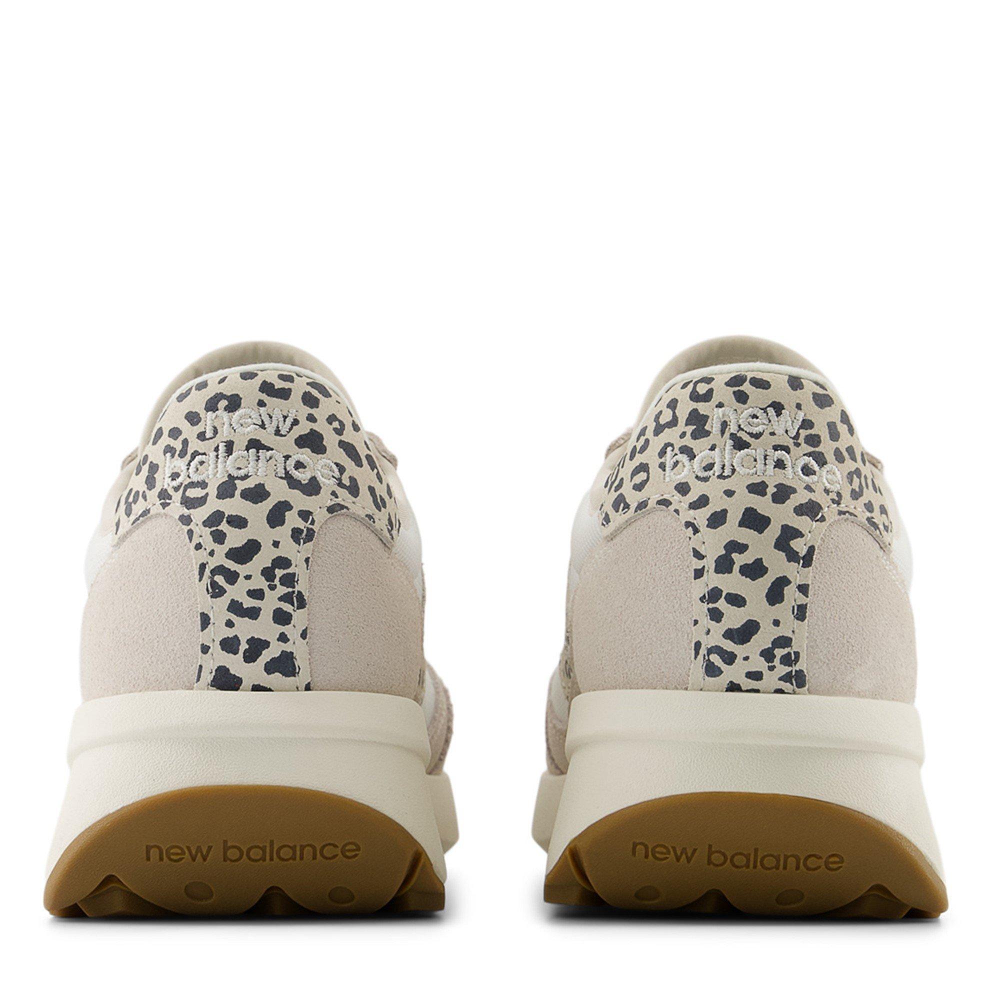 New Balance NB 370 Womens White/Leopard