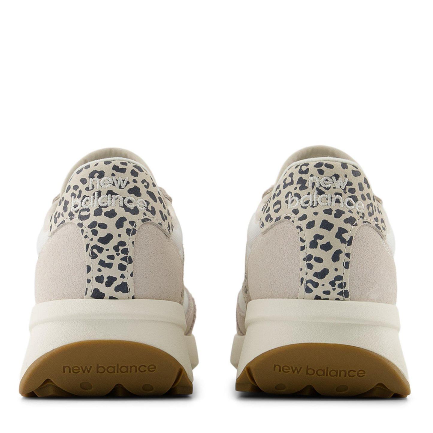 New Balance NB 370 Womens White/Leopard