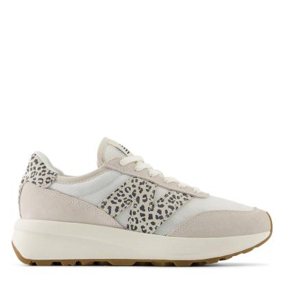 New Balance NB 370 Womens White/Leopard