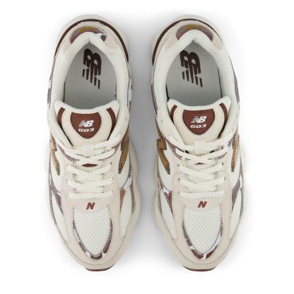 New Balance NB 603 Womens White Cow