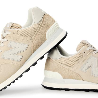 New Balance NB 574 Womens Beige/White