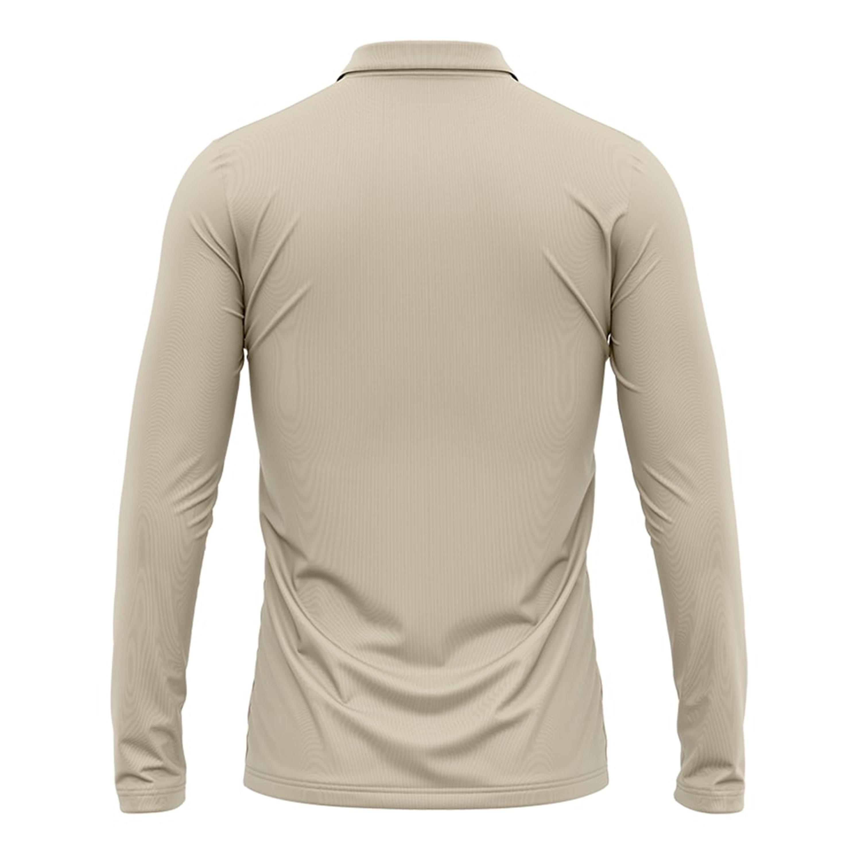 New Balance Unisex Kids' Long Sleeve Cricket Shirt Angora