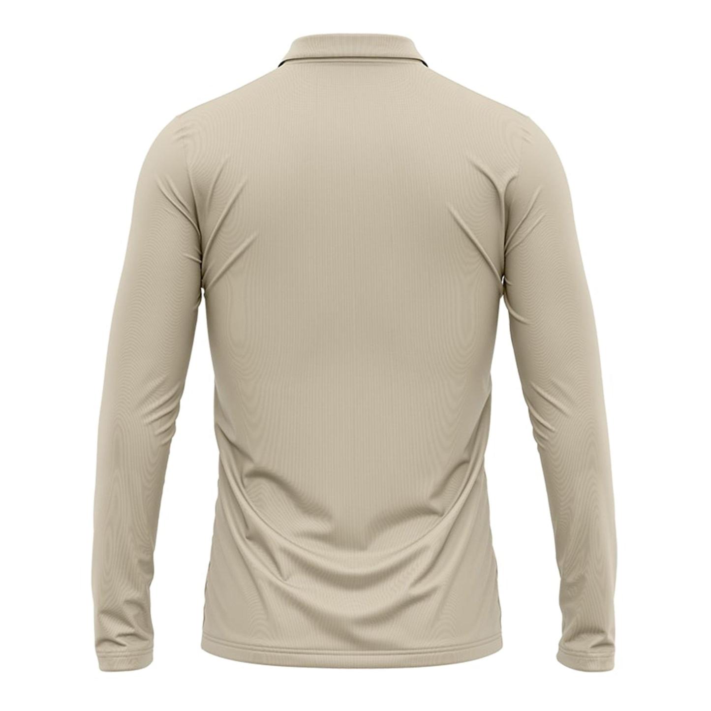 New Balance Unisex Kids' Long Sleeve Cricket Shirt Angora