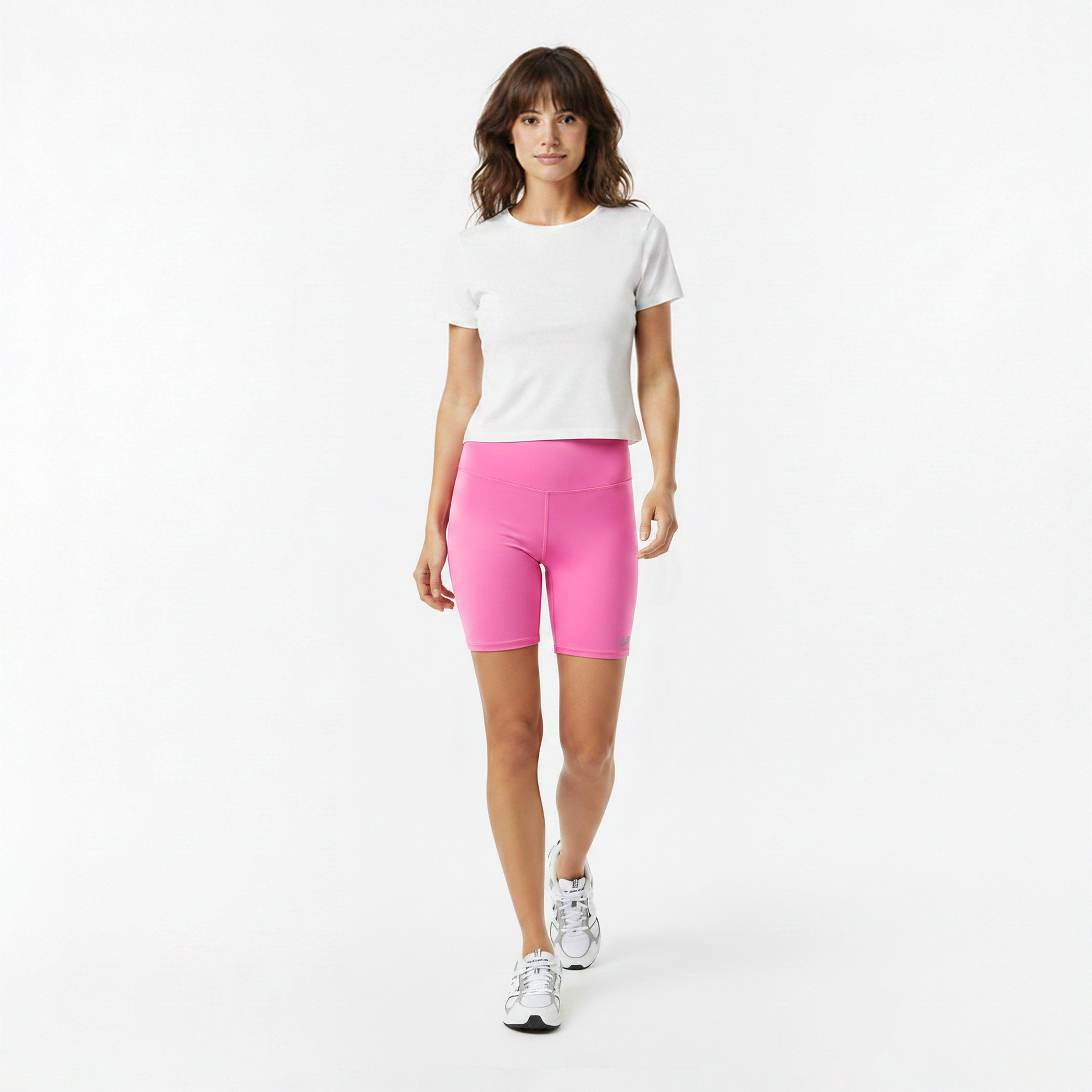 New Balance Women's Performance Gym Shorts Pink