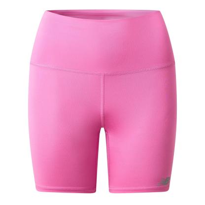 New Balance Women's Performance Gym Shorts Pink