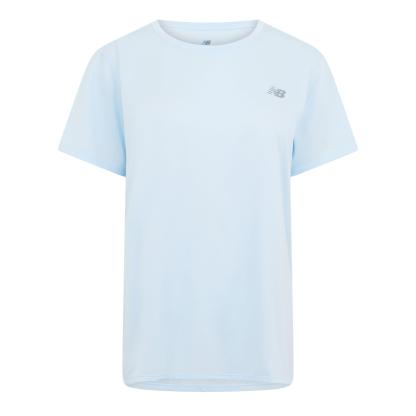 New Balance Women's Short-Sleeve Performance Running Top Frosted Glass