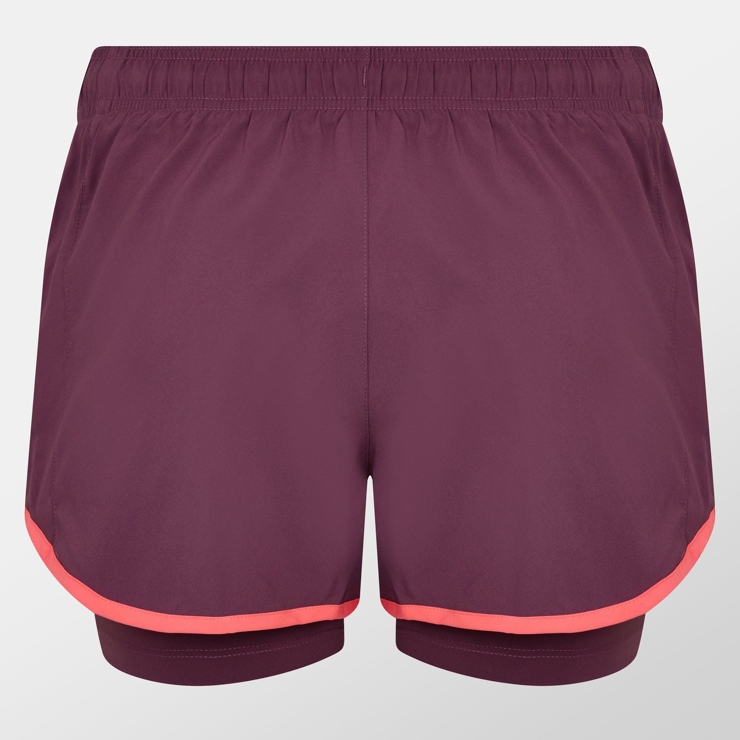 New Balance Women's Performance Running Shorts Mauve/Coral