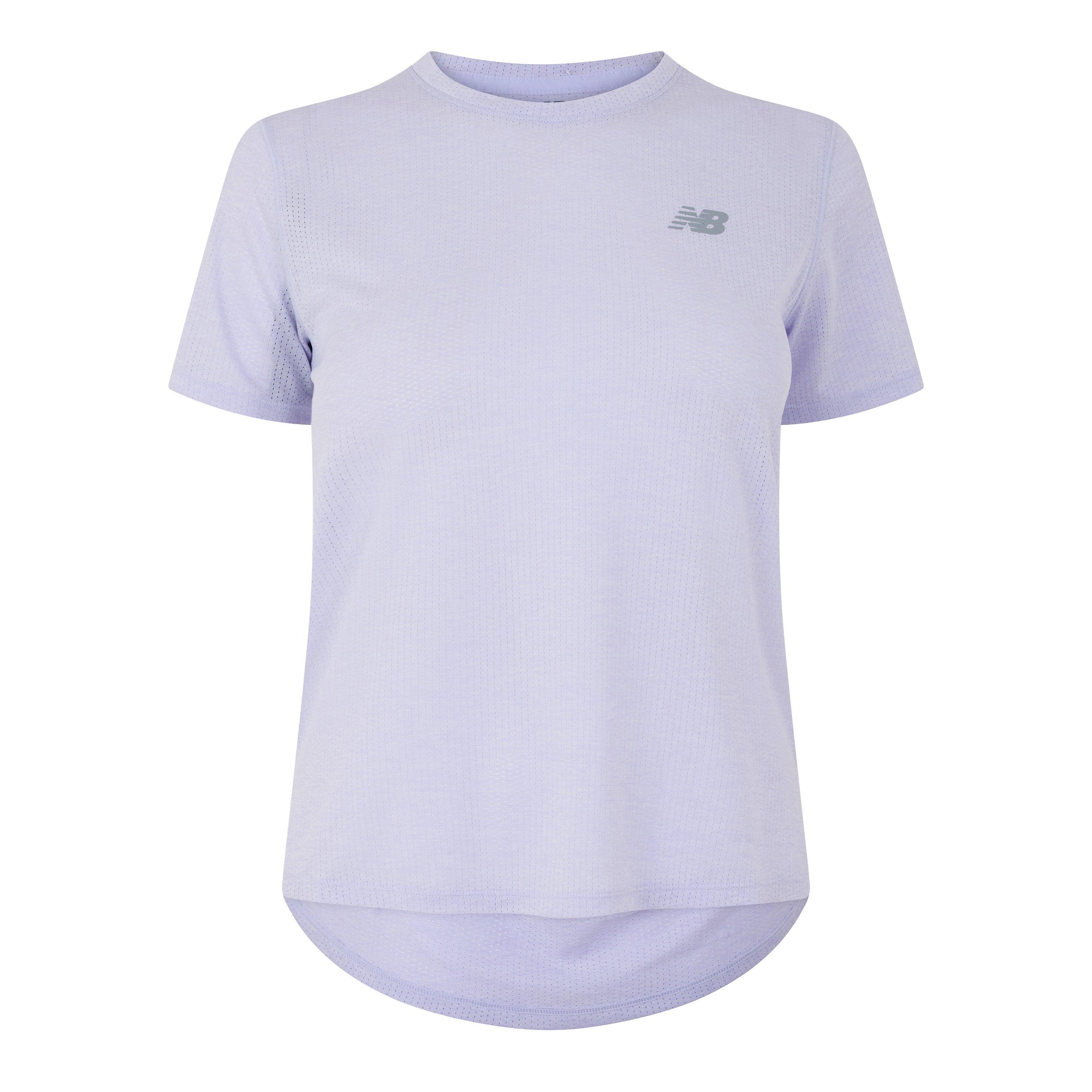 New Balance Women's Short-Sleeve Running T-Shirt Smoked Violet