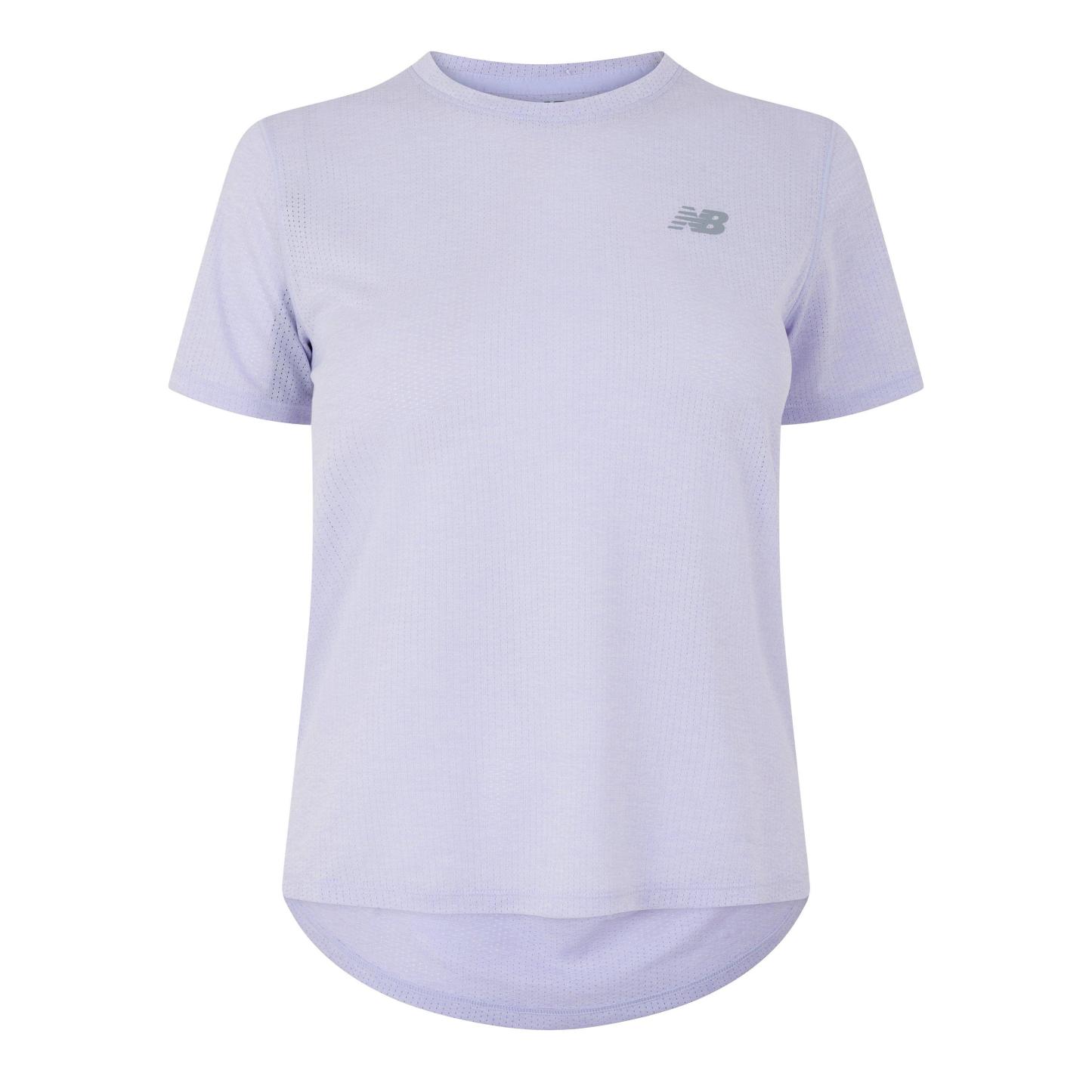 New Balance Women's Short-Sleeve Running T-Shirt Smoked Violet