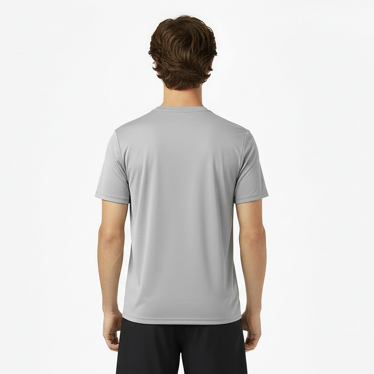 New Balance NB Running T-Shirt Mens Grey