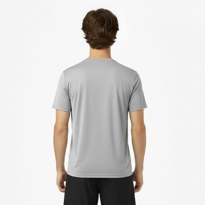 New Balance NB Running T-Shirt Mens Grey