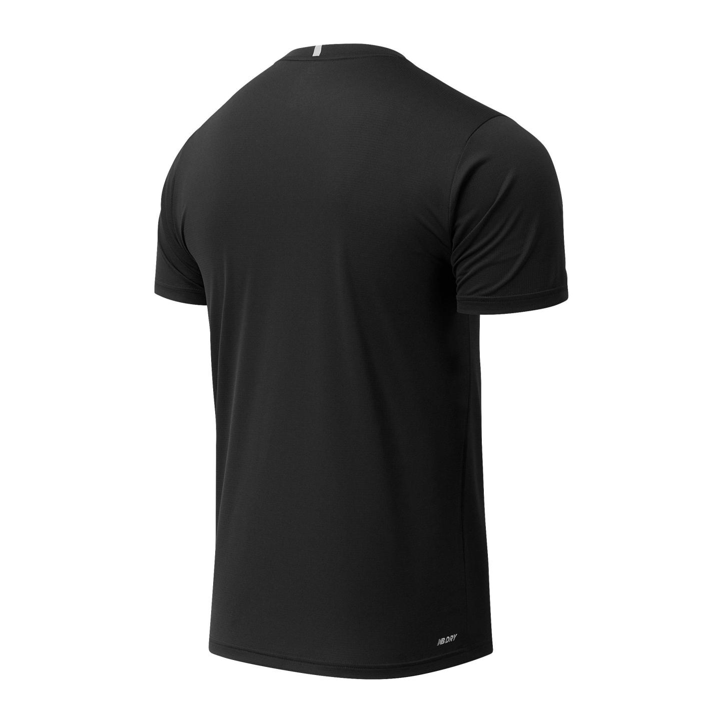 New Balance NB Running T-Shirt Mens Black