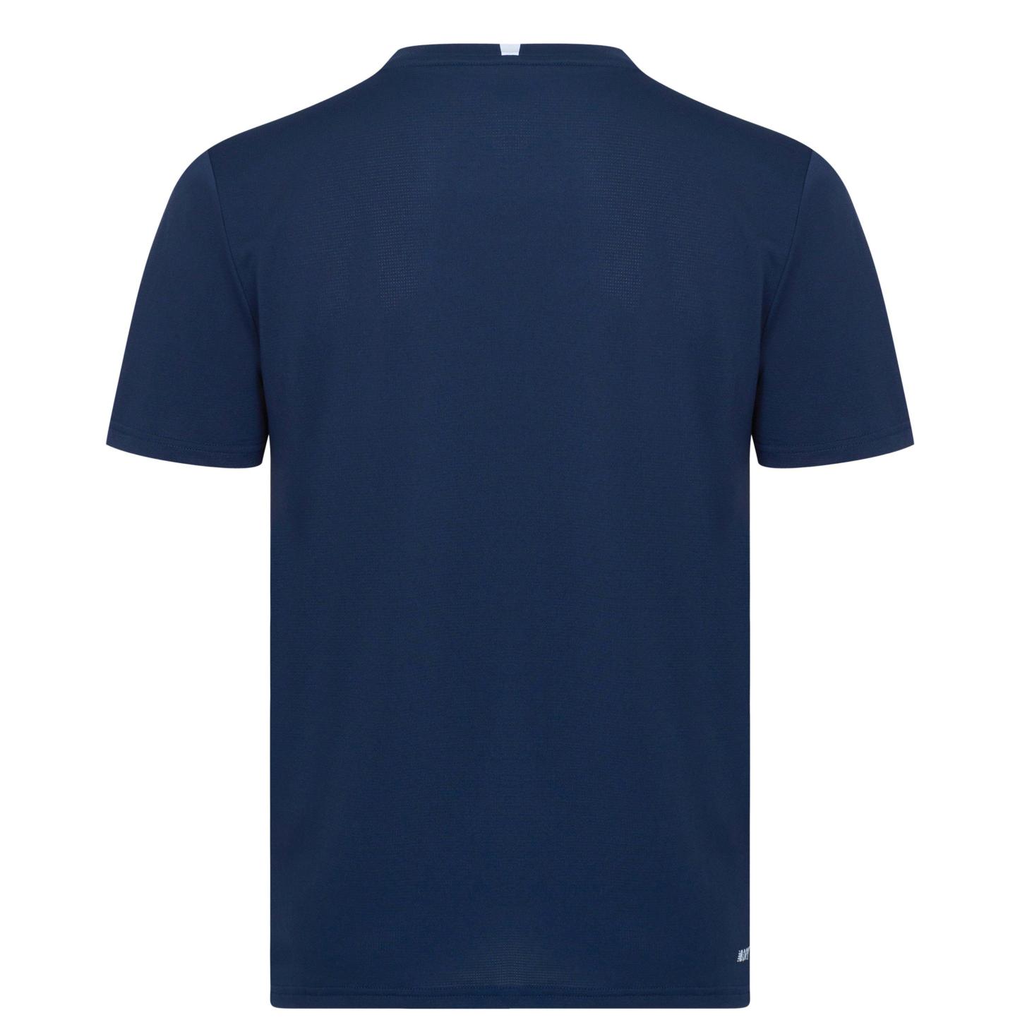 New Balance NB Running T-Shirt Mens Navy