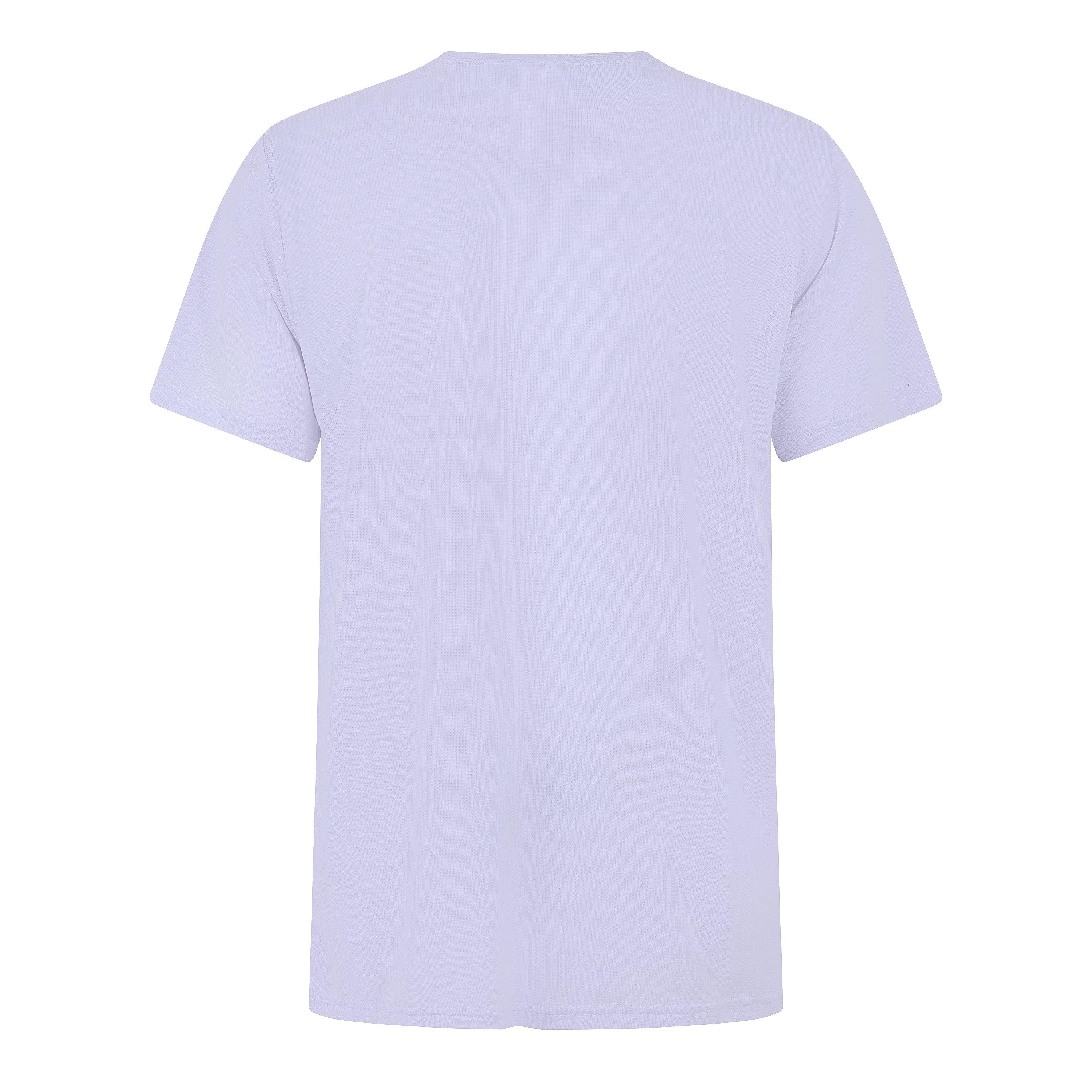 New Balance NB Running T-Shirt Mens Smoked Violet
