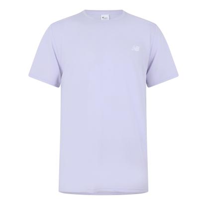 New Balance NB Running T-Shirt Mens Smoked Violet