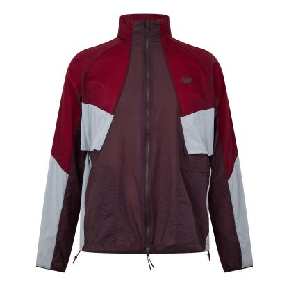 New Balance Men's Running Jacket Cherry Leather