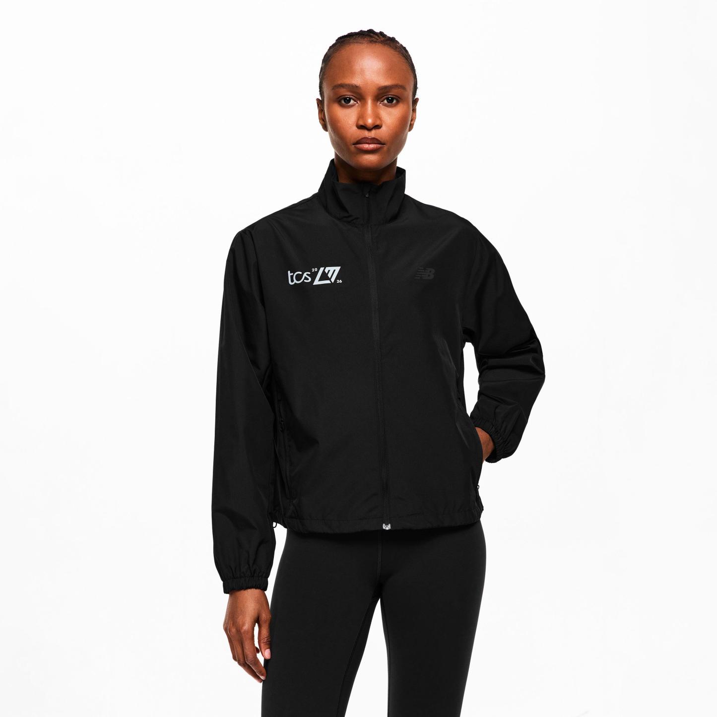 New Balance NB London Edition Fast Days Running Jacket Black