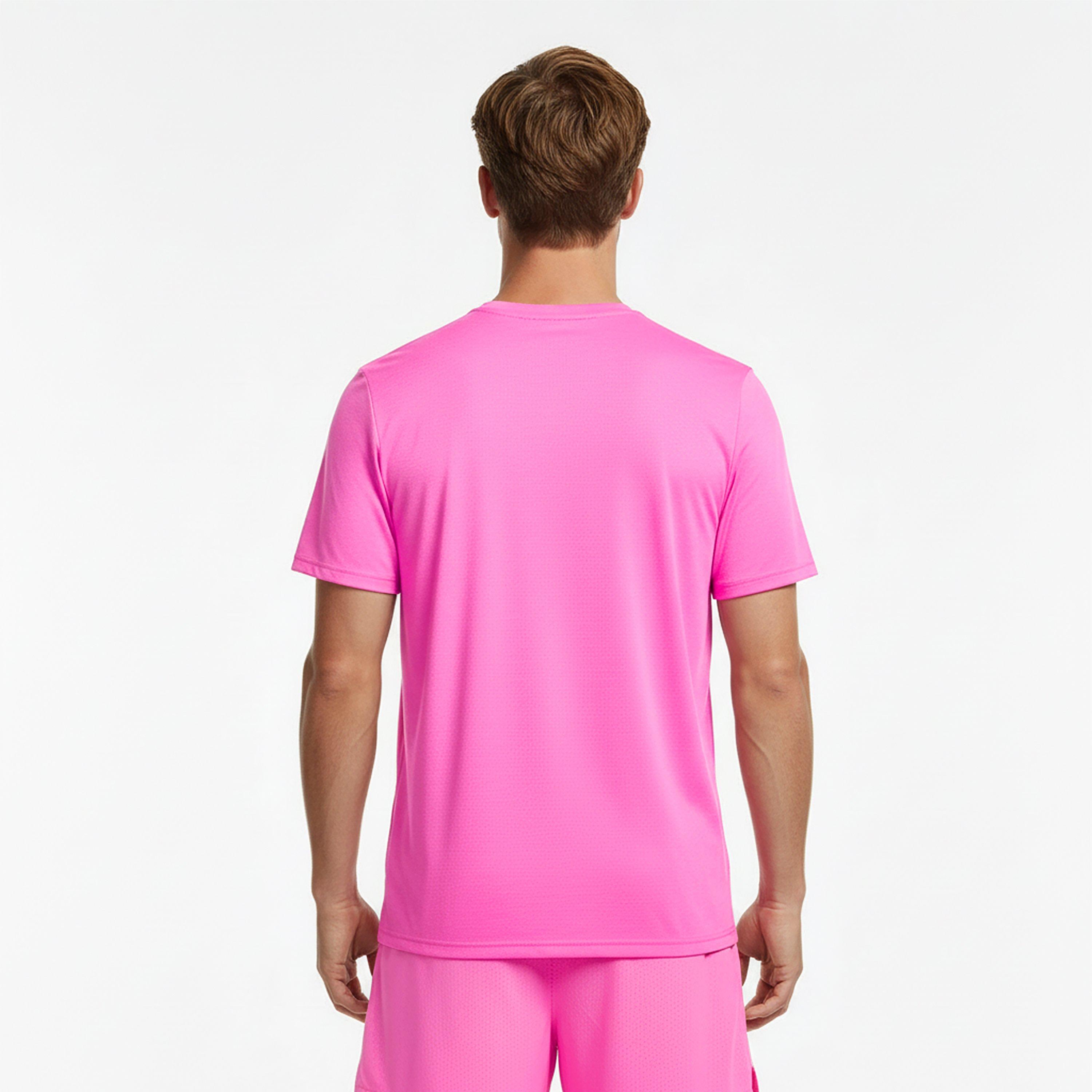 New Balance NB RC Essentials Running T-Shirt Mens Pink