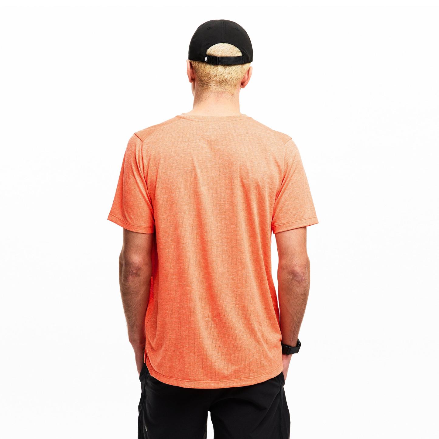 New Balance NB RC Essentials Running T-Shirt Mens Orange
