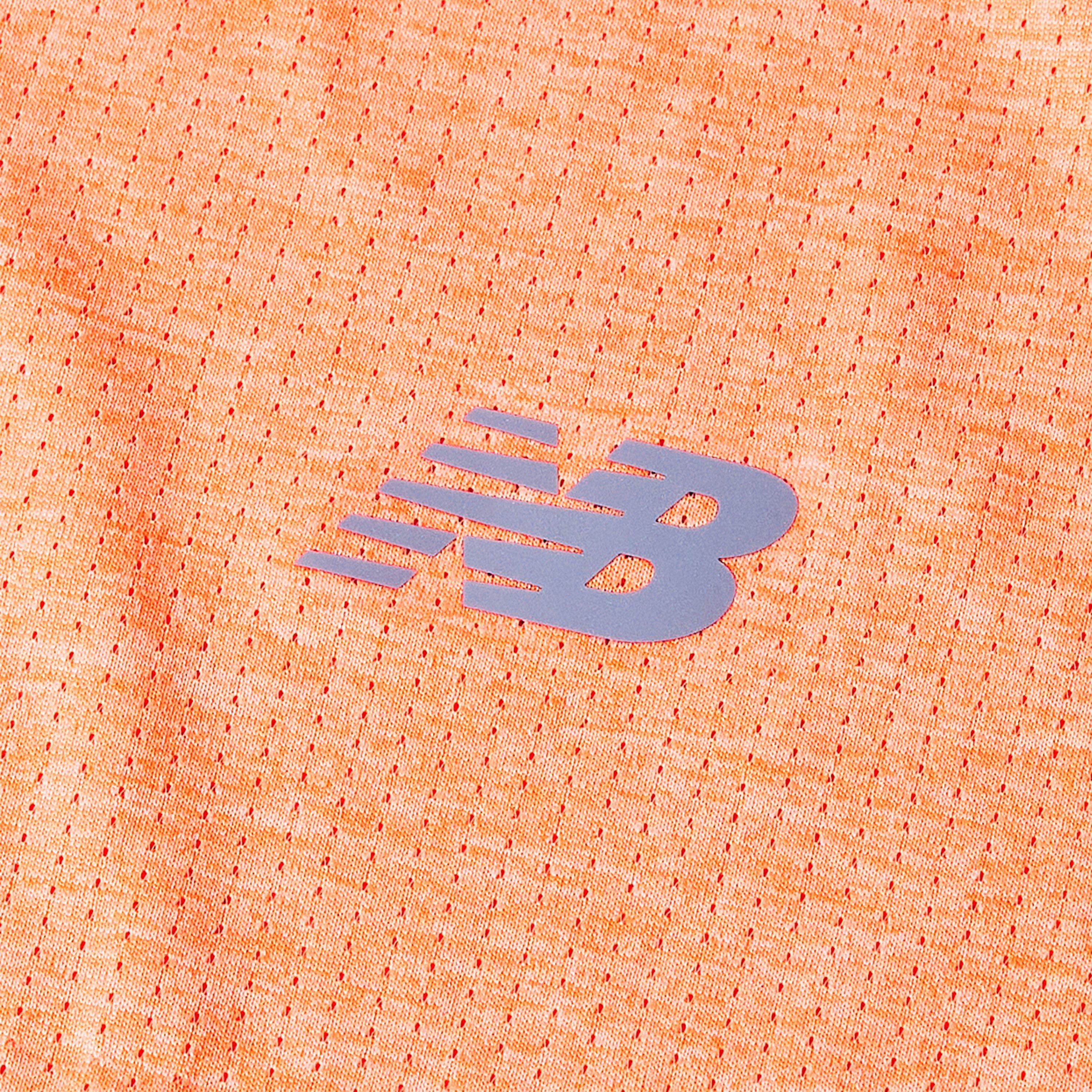 New Balance NB RC Essentials Running T-Shirt Mens Orange